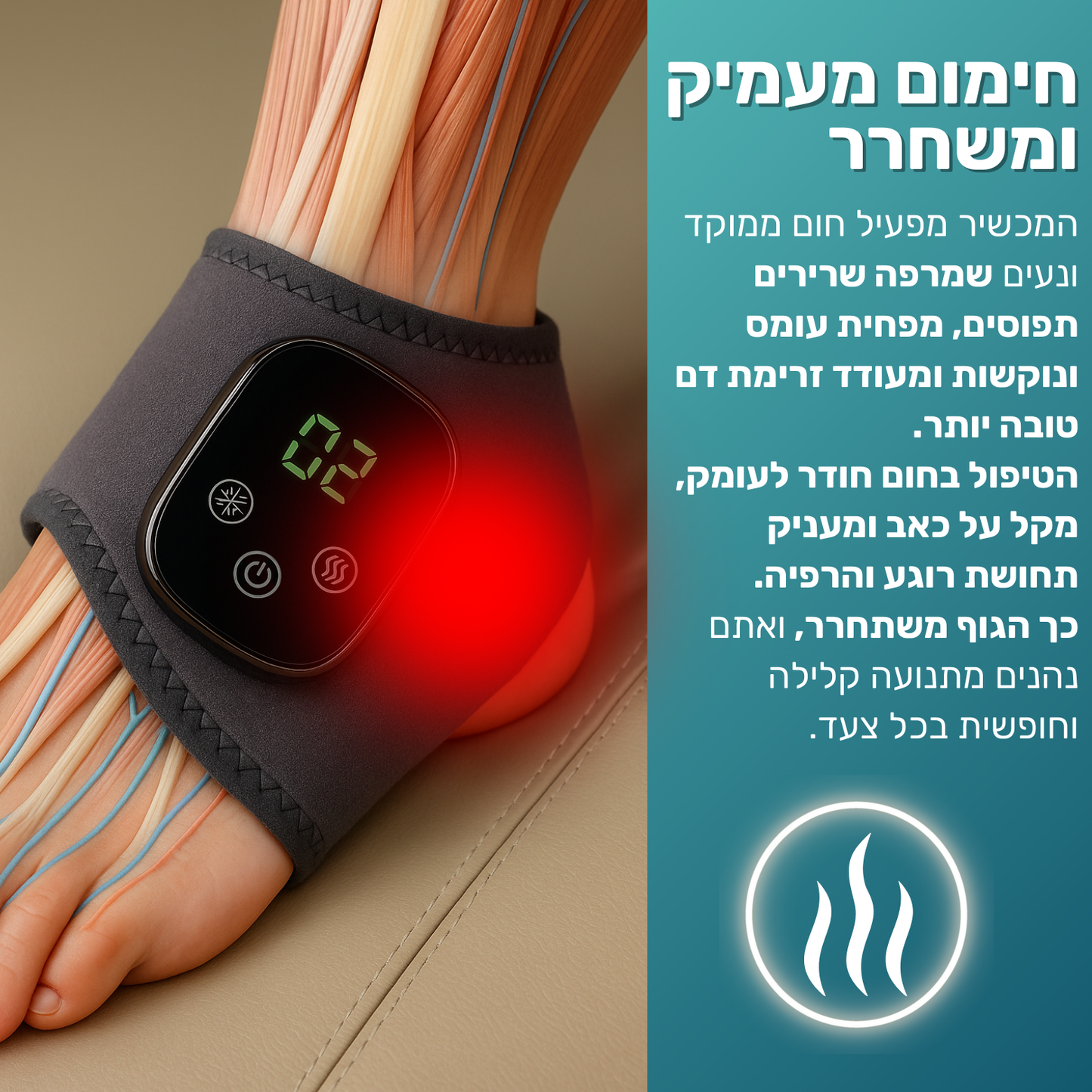 FootReilefּּ + גרב X-CROSS במתנה!